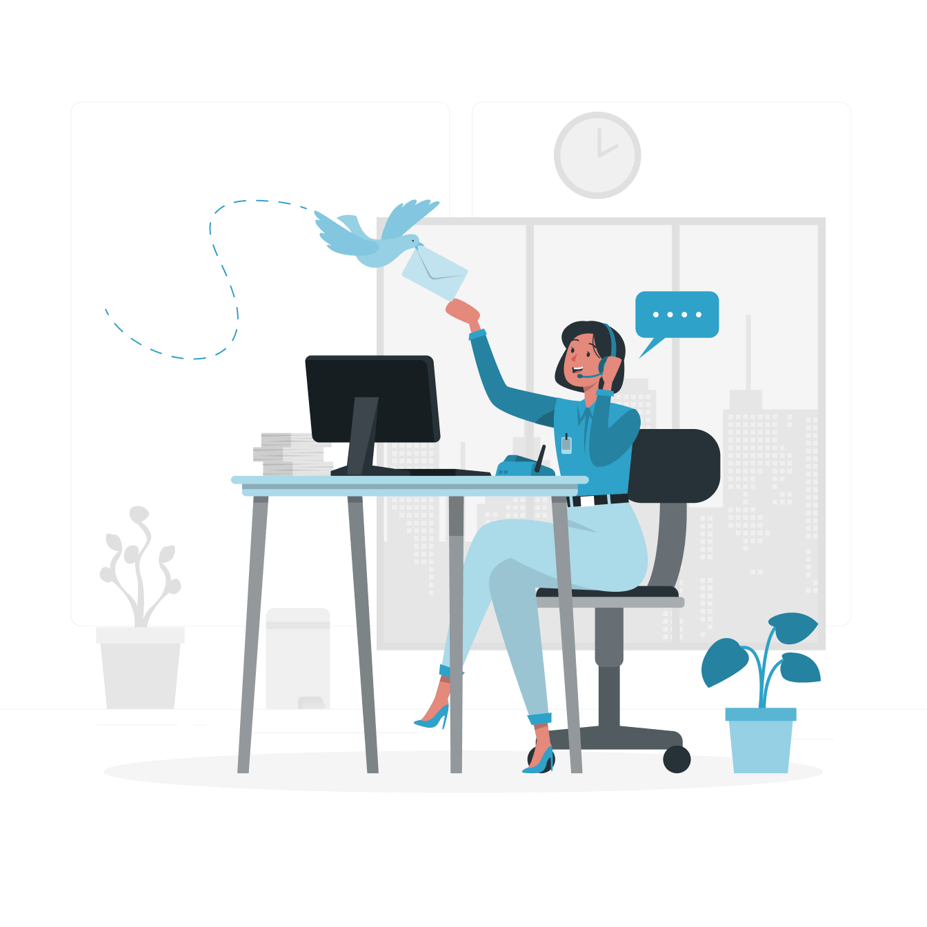 Contact Illustration